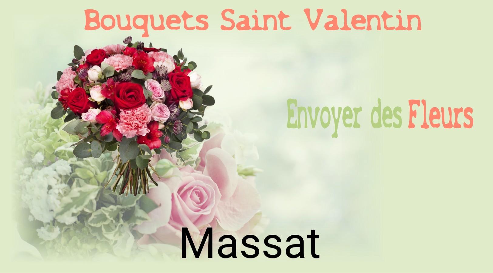 Roses de Saint-Valentin livrées à Massat